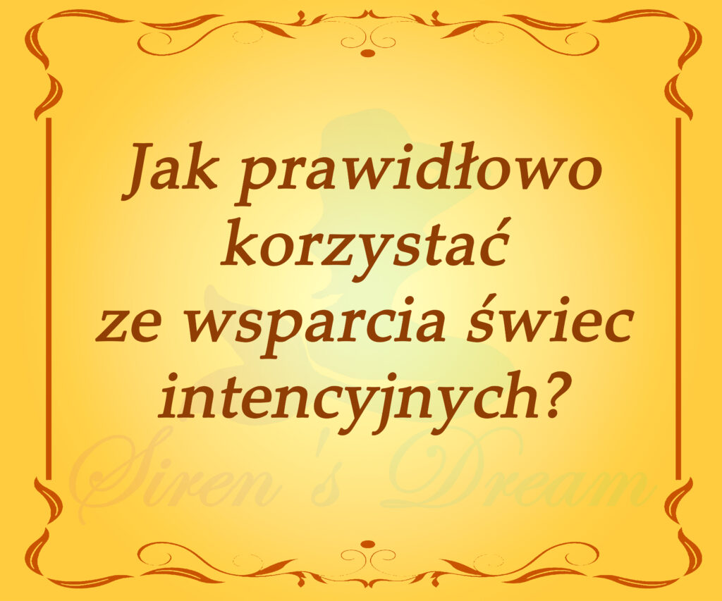 świece intencyjne