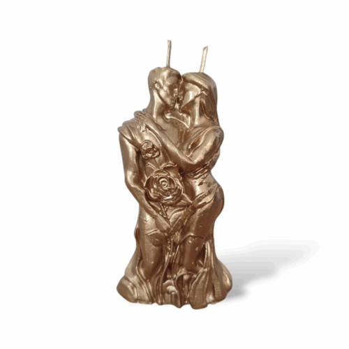 Świeca kochanków złota