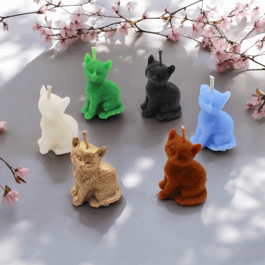 Świece koty - wszystkie kolory 01